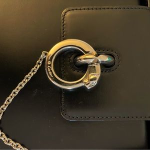 CARTIER black leather purse in mint condition!